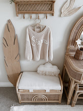 Load image into Gallery viewer, Rainbow Storage Bench