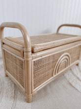 Load image into Gallery viewer, Rainbow Storage Bench