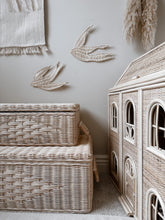 Load image into Gallery viewer, Swallow Wicker Wall Decor - Set of 2