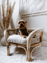 Load image into Gallery viewer, Rattan Small- Medium Dog Bed
