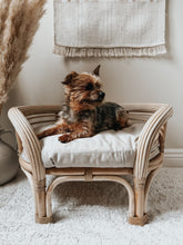 Load image into Gallery viewer, Rattan Small- Medium Dog Bed