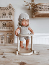 Load image into Gallery viewer, Doll-Size Rattan Sage Walker