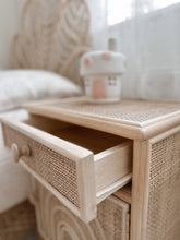 Load image into Gallery viewer, The Night Wonder Bedside Table - Rattan