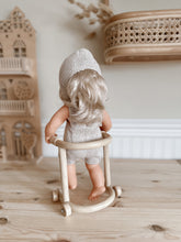 Load image into Gallery viewer, Doll-Size Rattan Sage Walker