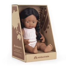 Load image into Gallery viewer, Miniland Doll Native American Girl
