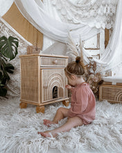 Load image into Gallery viewer, The Night Wonder Bedside Table - Rattan