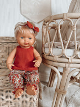 Load image into Gallery viewer, Coral set with matching headband
