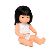 Load image into Gallery viewer, Miniland Asian Girl Doll with Down Syndrome
