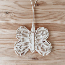 Load image into Gallery viewer, Butterfly Wicker Wall Decor - Set of 3