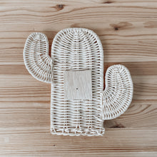Load image into Gallery viewer, Cactus Wicker Wall Decor - Set of 2