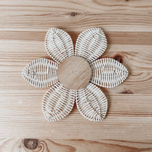 Load image into Gallery viewer, Flower Wicker Wall Decor - Set of 2