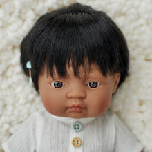 Load image into Gallery viewer, Miniland Hispanic Boy Doll with Cochlear Implant
