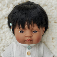 Load image into Gallery viewer, Hispanic Boy Doll with Cochlear Implant