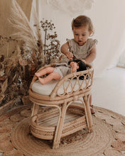 Load image into Gallery viewer, Lila Doll Rattan Changing Table
