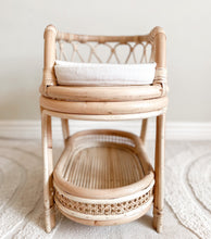 Load image into Gallery viewer, Lila Doll Rattan Changing Table
