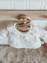 Load image into Gallery viewer, White Ruffle Shirt and Dusty Pink Trousers Set