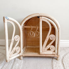 Load image into Gallery viewer, Willow Doll Rattan Wardrobe