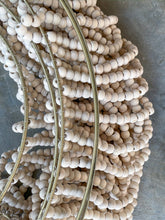 Load image into Gallery viewer, Natural Wooden Beads & Brass Pendant Lampshade