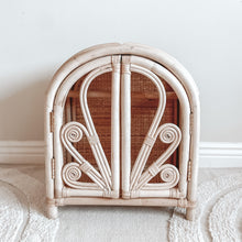 Load image into Gallery viewer, Willow Doll Rattan Wardrobe