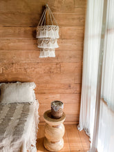 Load image into Gallery viewer, Natural Macrame & Wooden Beads Pendant Lampshade