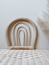 Load image into Gallery viewer, Rattan Rainbow Wall Decor
