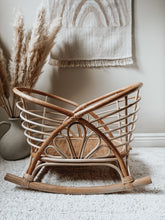 Load image into Gallery viewer, Rattan Rocking Bassinet
