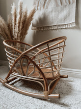 Load image into Gallery viewer, Rattan Rocking Bassinet
