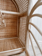 Load image into Gallery viewer, X- Large Dolls-size rattan Wardrobe
