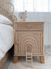 Load image into Gallery viewer, The Night Wonder Bedside Table - Rattan
