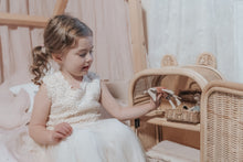 Load image into Gallery viewer, Bubu Bear Doll Rattan Cabinet
