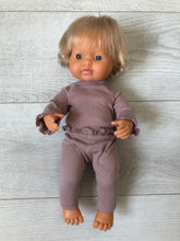 Load image into Gallery viewer, Ribbed Doll Lounge Set - Wavy Pink
