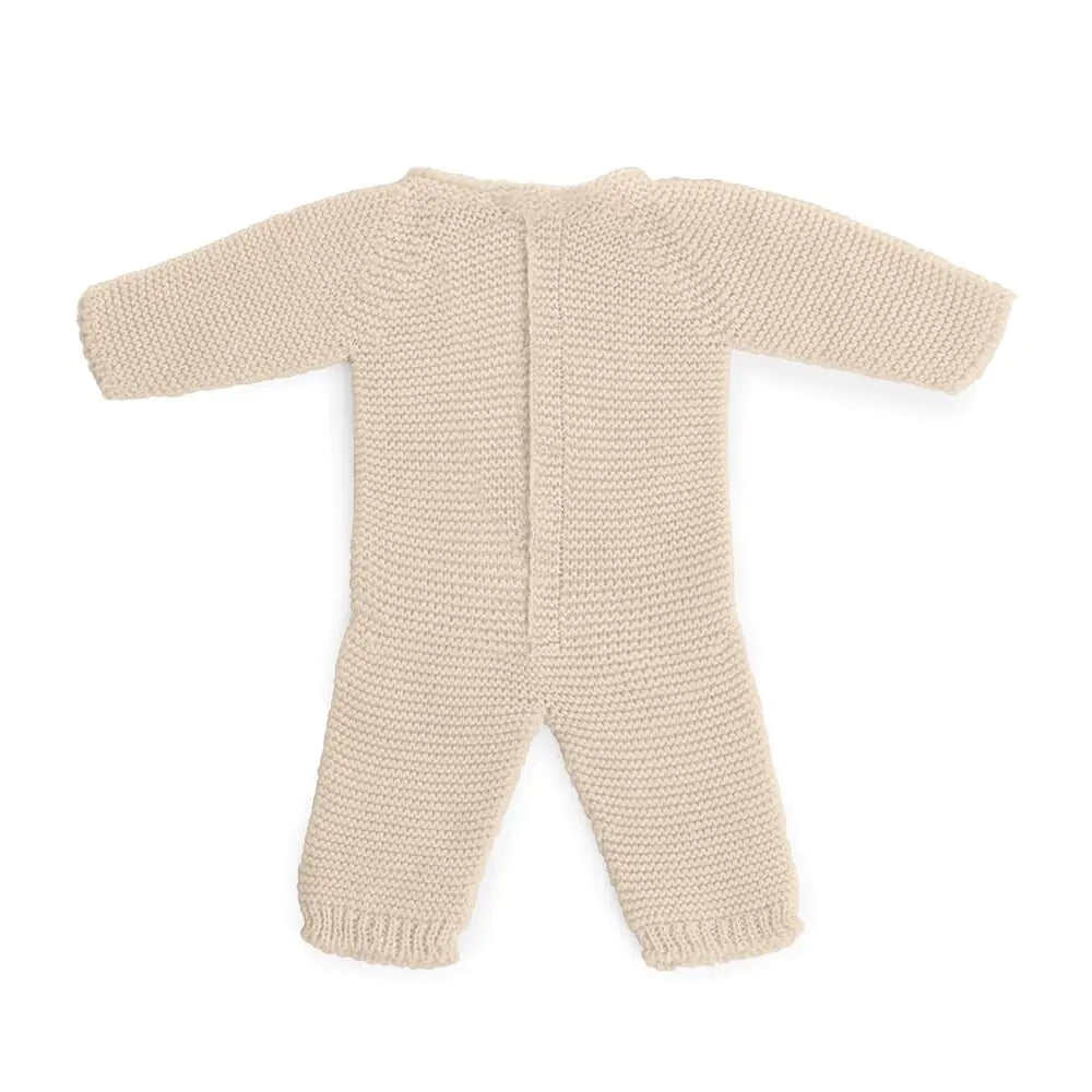 Knitted Pyjamas in Linen Colour