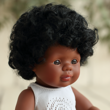 Load image into Gallery viewer, Miniland African American Girl Doll
