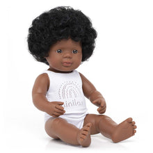 Load image into Gallery viewer, Miniland African American Girl Doll
