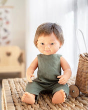 Load image into Gallery viewer, Miniland Caucasian Brunette Boy Doll with Down Syndrome
