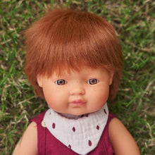 Load image into Gallery viewer, Miniland Caucasian Red Hair  Boy Doll
