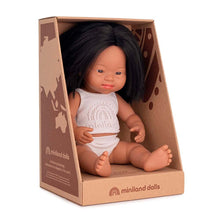 Load image into Gallery viewer, Hispanic Girl Doll with Down Syndrome
