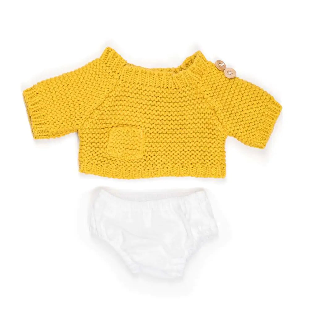 Sea Boy Knitted Set - Miniland 32 cm dolls - SMALLER DOLLS