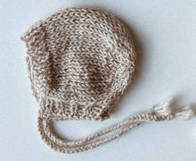 Load image into Gallery viewer, Doll Knit Bonnet - Beige
