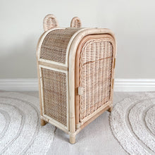 Load image into Gallery viewer, Bubu Bear Doll Rattan Cabinet
