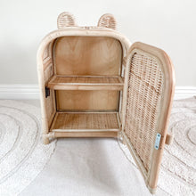 Load image into Gallery viewer, Bubu Bear Doll Rattan Cabinet
