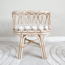 Load image into Gallery viewer, Ivy Doll Rattan Tall Bassinet
