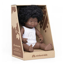 Load image into Gallery viewer, African Girl Doll with Down Syndrome
