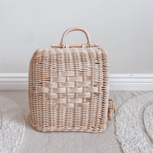 Load image into Gallery viewer, Nina Wicker Toy Pet Carrier
