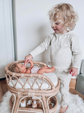 Load image into Gallery viewer, Lila Doll Rattan Changing Table
