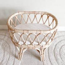 Load image into Gallery viewer, Ivy Doll Rattan Tall Bassinet
