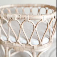 Load image into Gallery viewer, Ivy Doll Rattan Tall Bassinet

