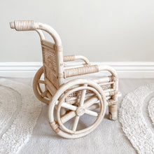 Load image into Gallery viewer, Harvey Doll Rattan Wheelchair
